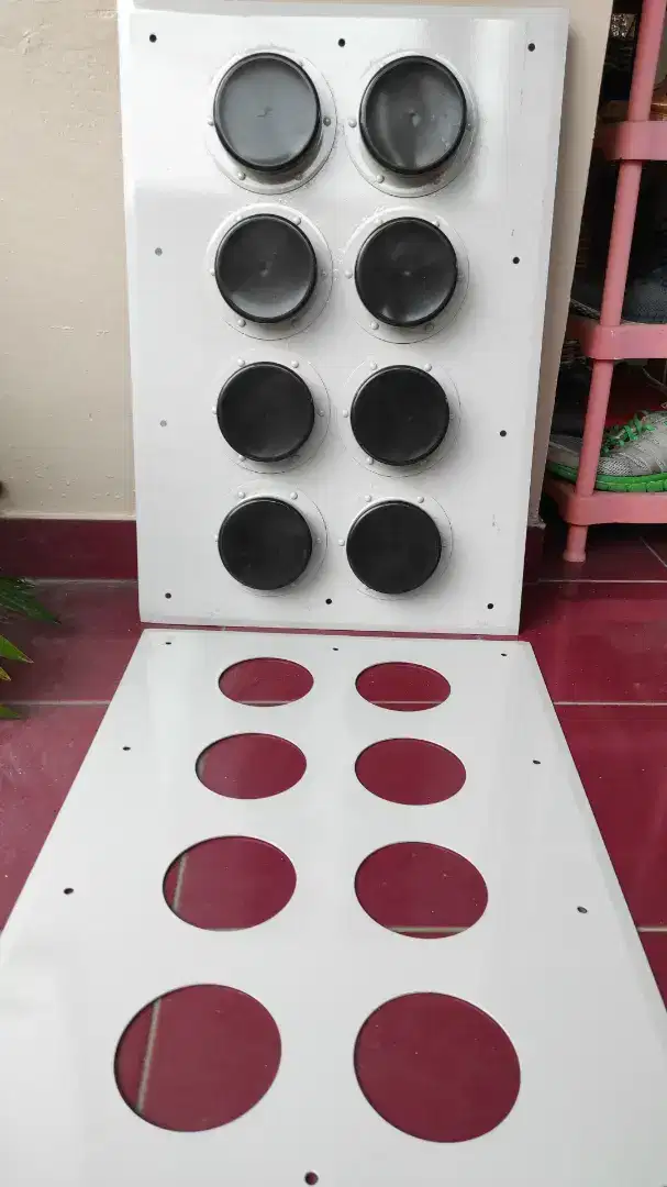 FEP 8 holes + counter plate