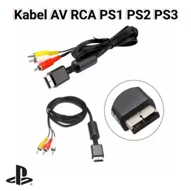 Kabel AV RCA Ke TV PS1 PS 1 PS One PS2 PS 2 PS3 PS 3