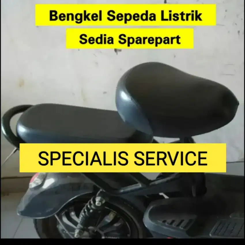 Dudukan Sepeda Listrik Sparepart Ready