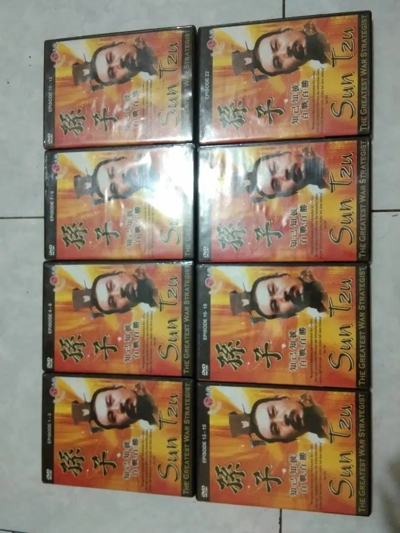 DVD Movie ORIGINAL : SUN TZU (BOXSET : 8 DVD)