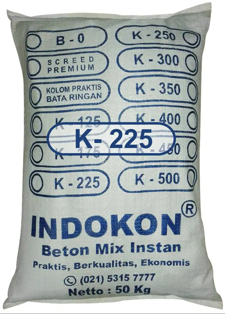 Beton Instan K 225 Instan INDOKON - Beton Siap Pakai