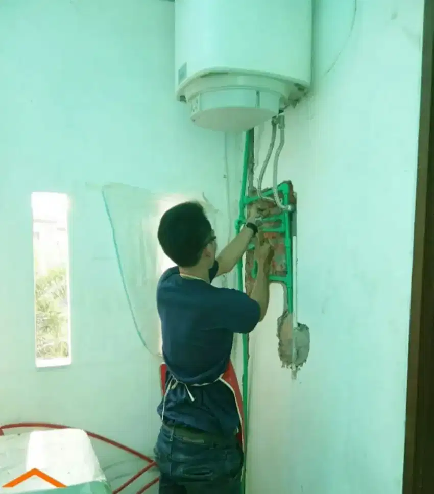 Pemasangan ,servis water heater