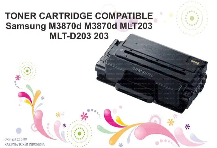 TONER CARTRIDGE COMPATIBLE Samsung M3870d M3870d MLT203 MLT-D203 203