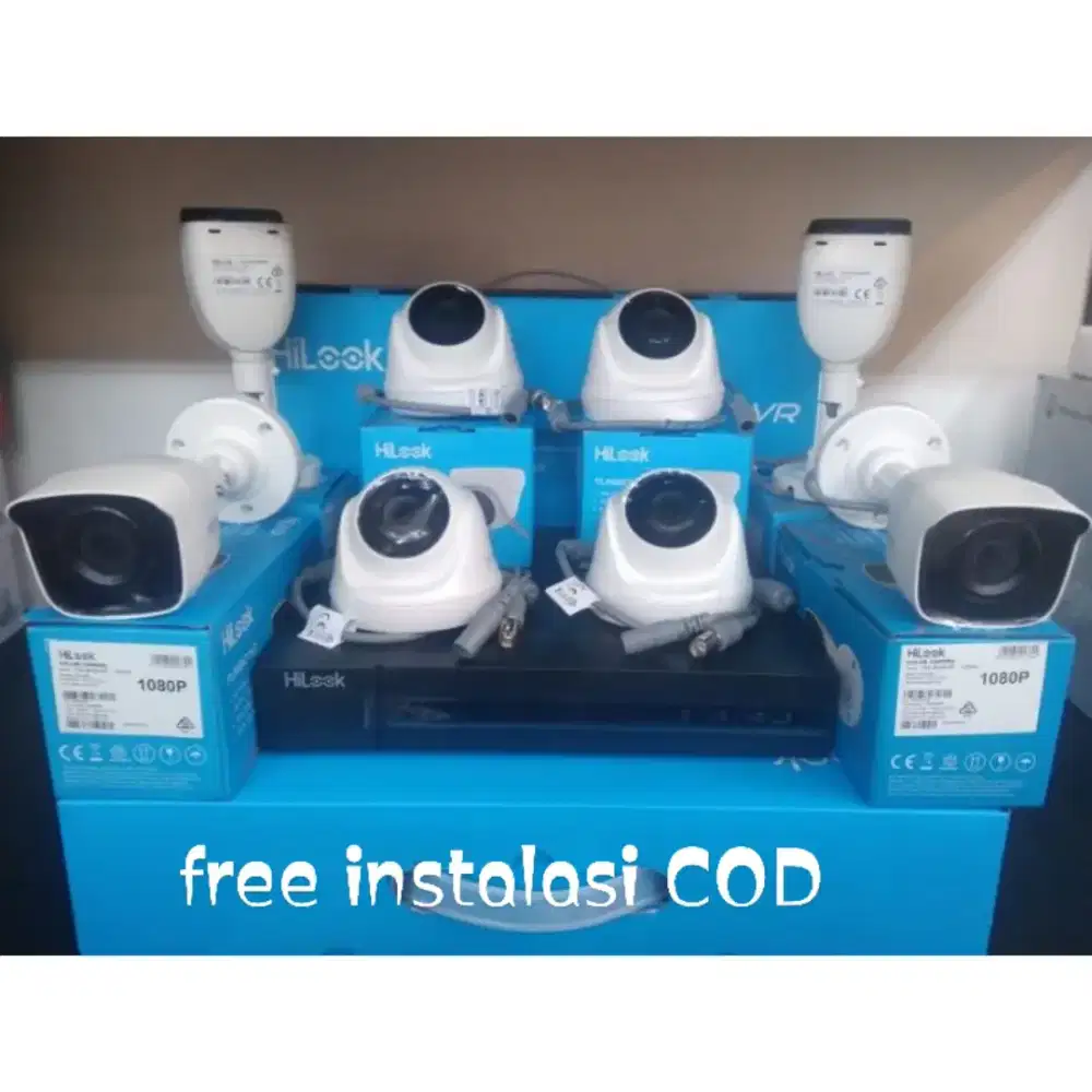 Ready stok paket kamera CCTV Hillok Hikvision free instalasi