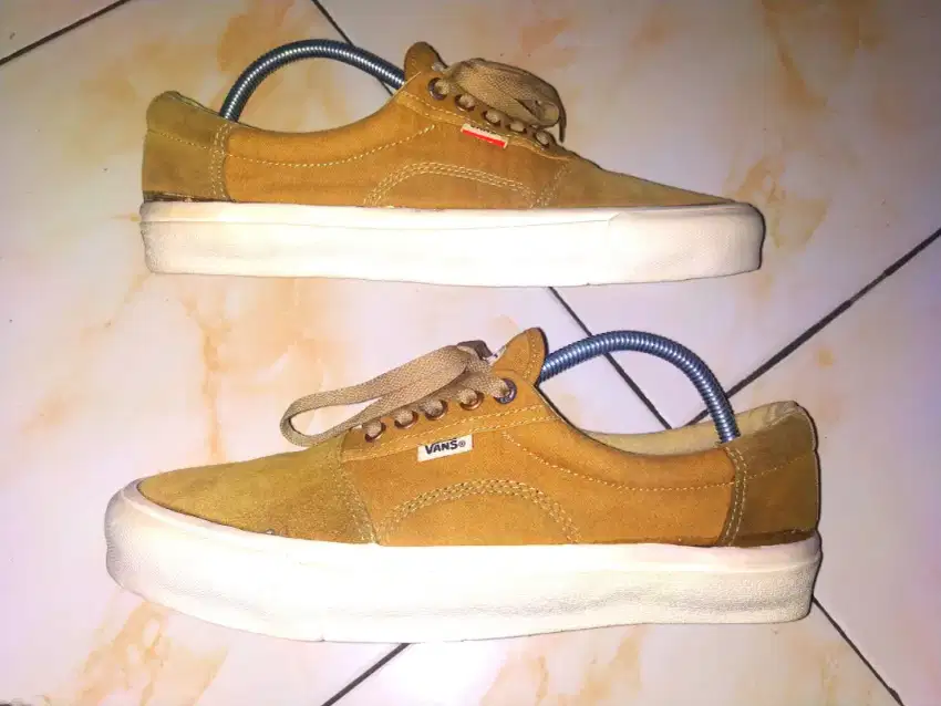 Sepatu Skateboard Vans Pro Model Rowley Solos Chestunt  Brown Original