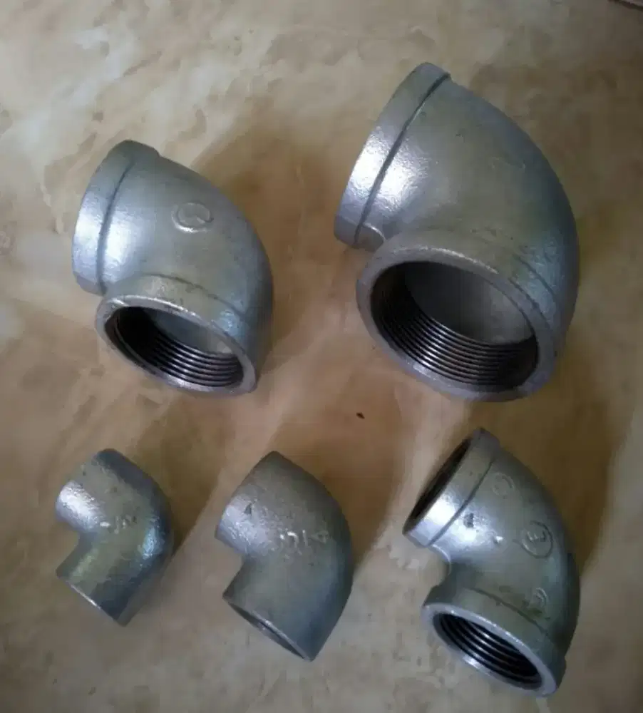 elbow galvanis campur 34pcs