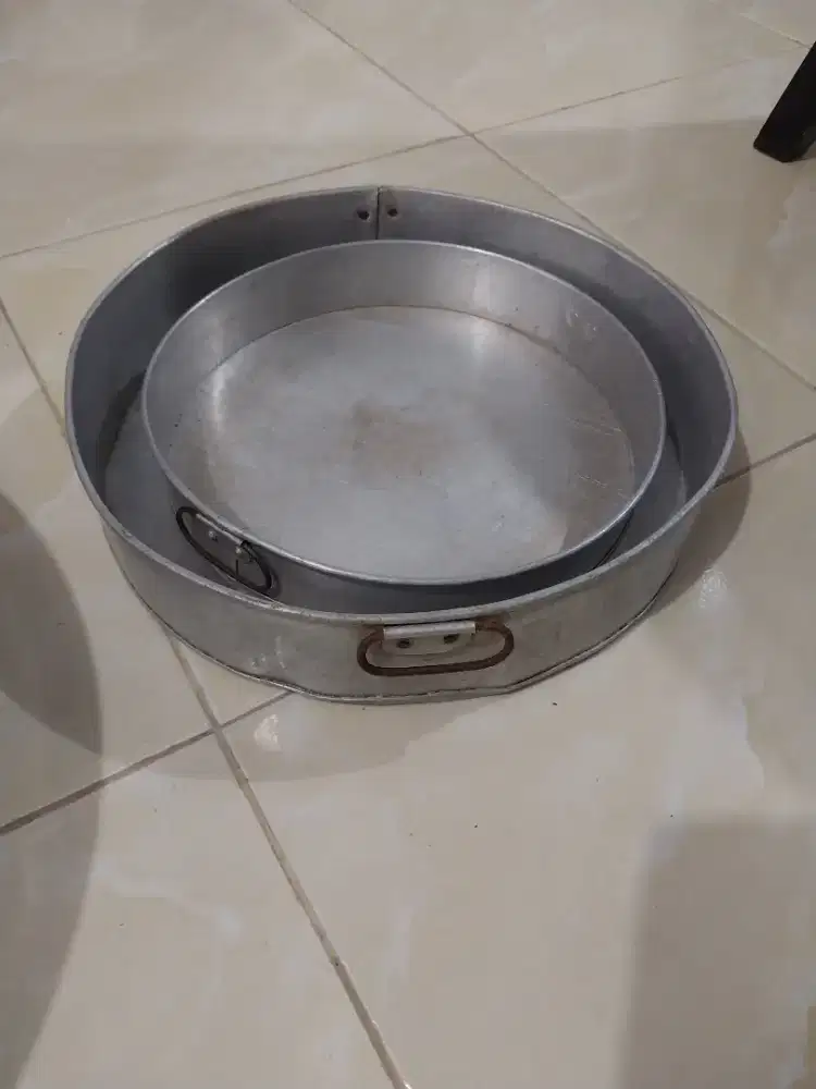 Loyang kukus kue aluminium