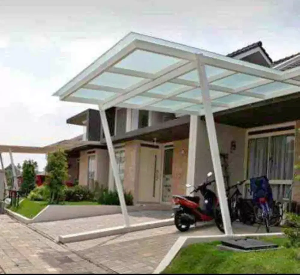 Kanopi kaca solarflatt dll3222