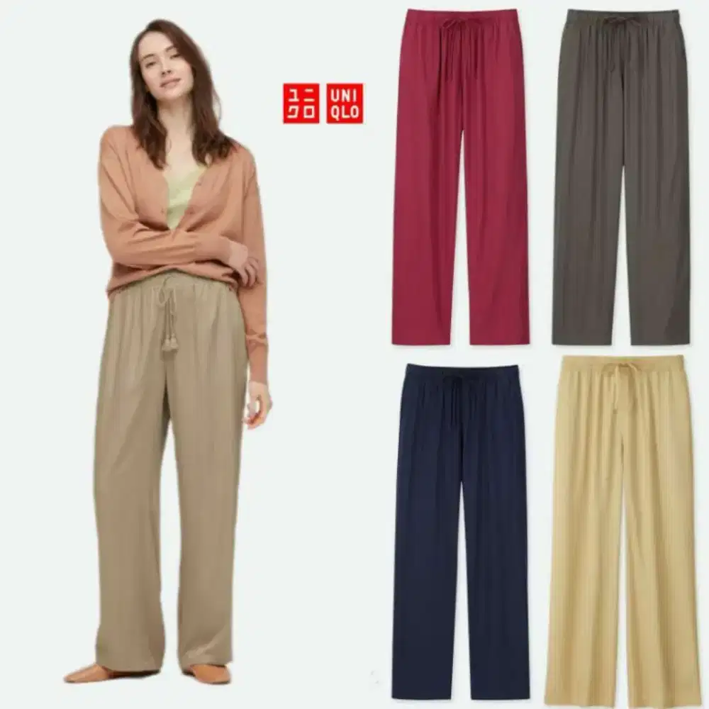 (FREE ONGKIR) Celana Panjang UNIQLO Long Relaco Pants