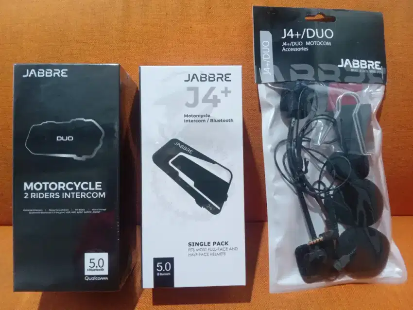 Jabbre intercom u.moge harley,ducati,goldwing,triumph,royal,ninja