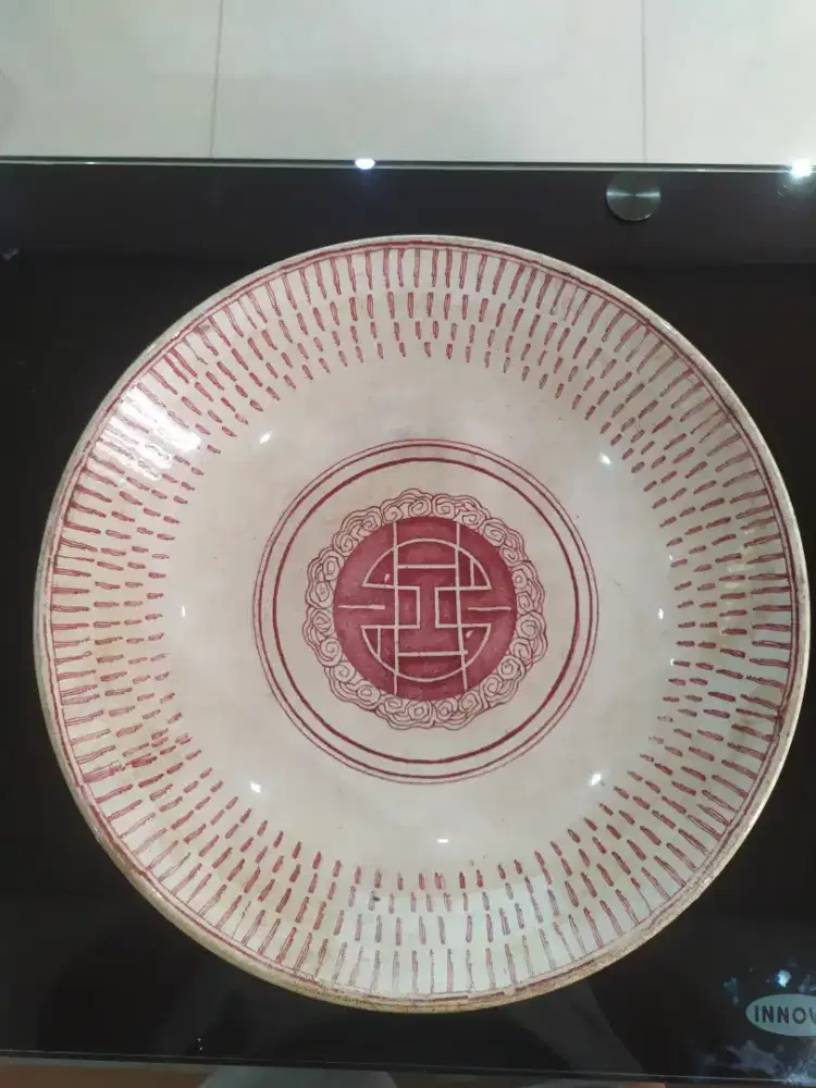 Piring Kuno Antik Zaman Belanda P Regout Co. Maastricht