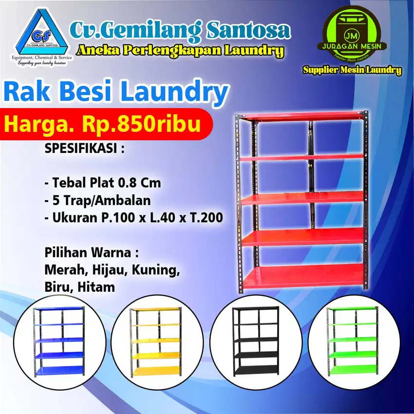 Rak Besi Untuk Laundry