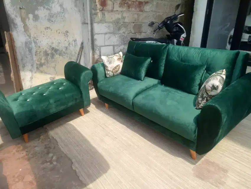 sofa retro bahan legacy lembut byr bs cod