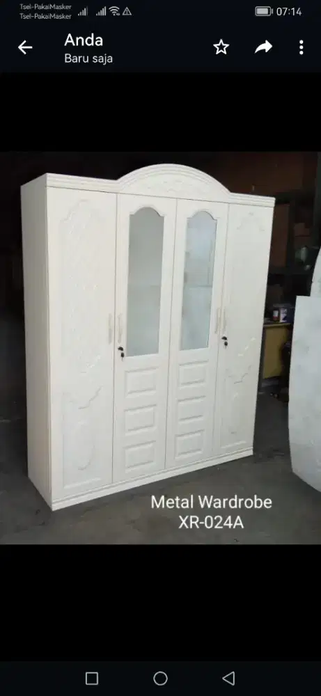 Promo 3 hari Lemari besi pakaian