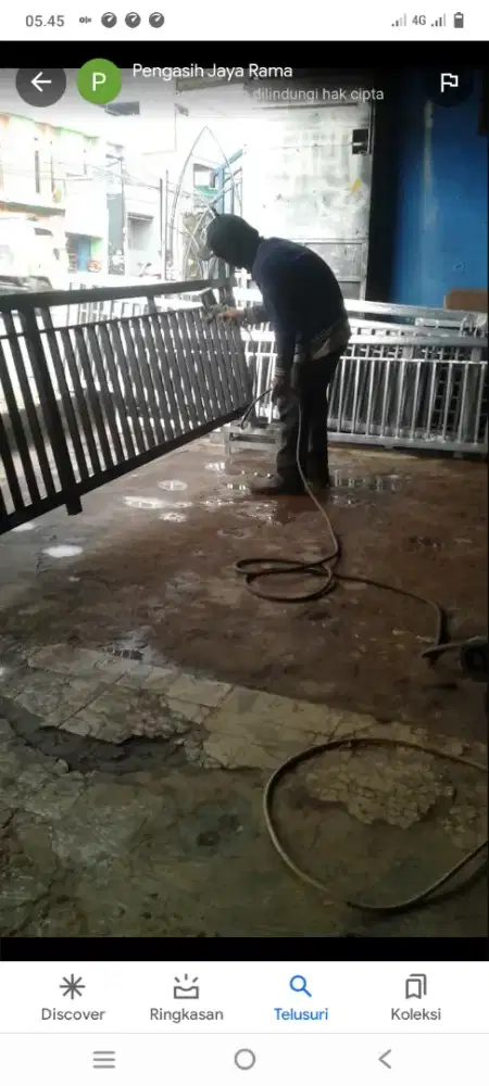 Pagar balkon- pasang