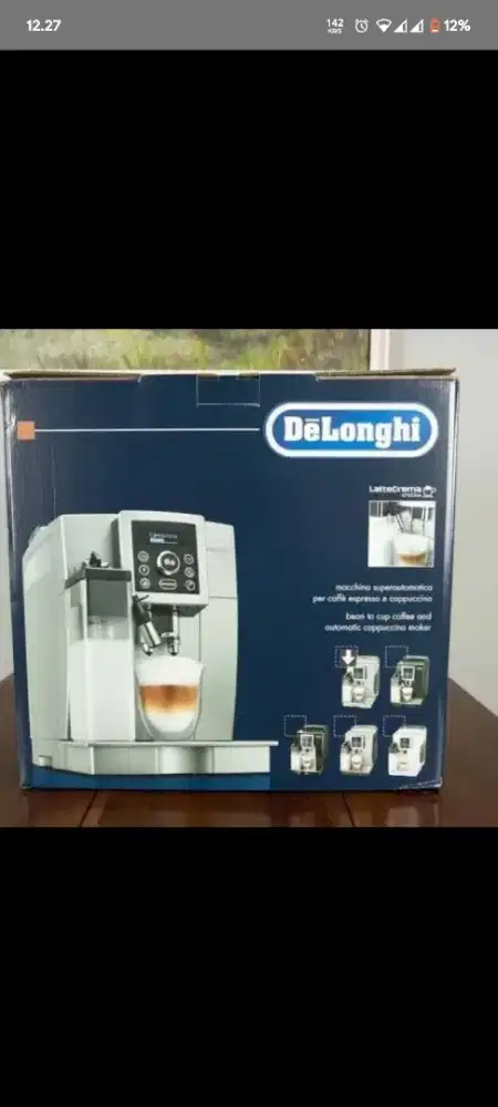 punya mesin kopi DELONGHI ECAM 23.460.S masih baru dijual murah