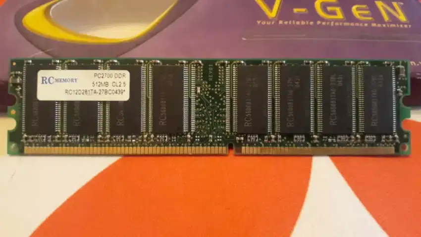 Memory RAM DDR PC 2700 512MB