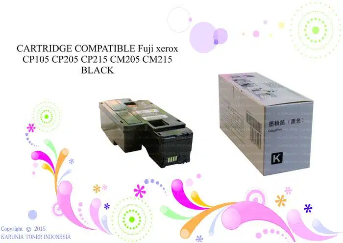 CARTRIDGE COMPATIBLE CP105 CP215 CM205 CM215 BLACK Berkualitas