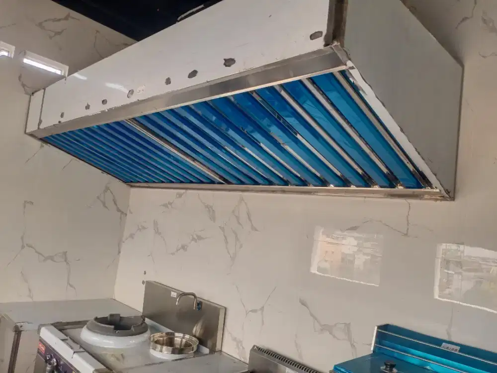 Hood stainless / cerobong asap