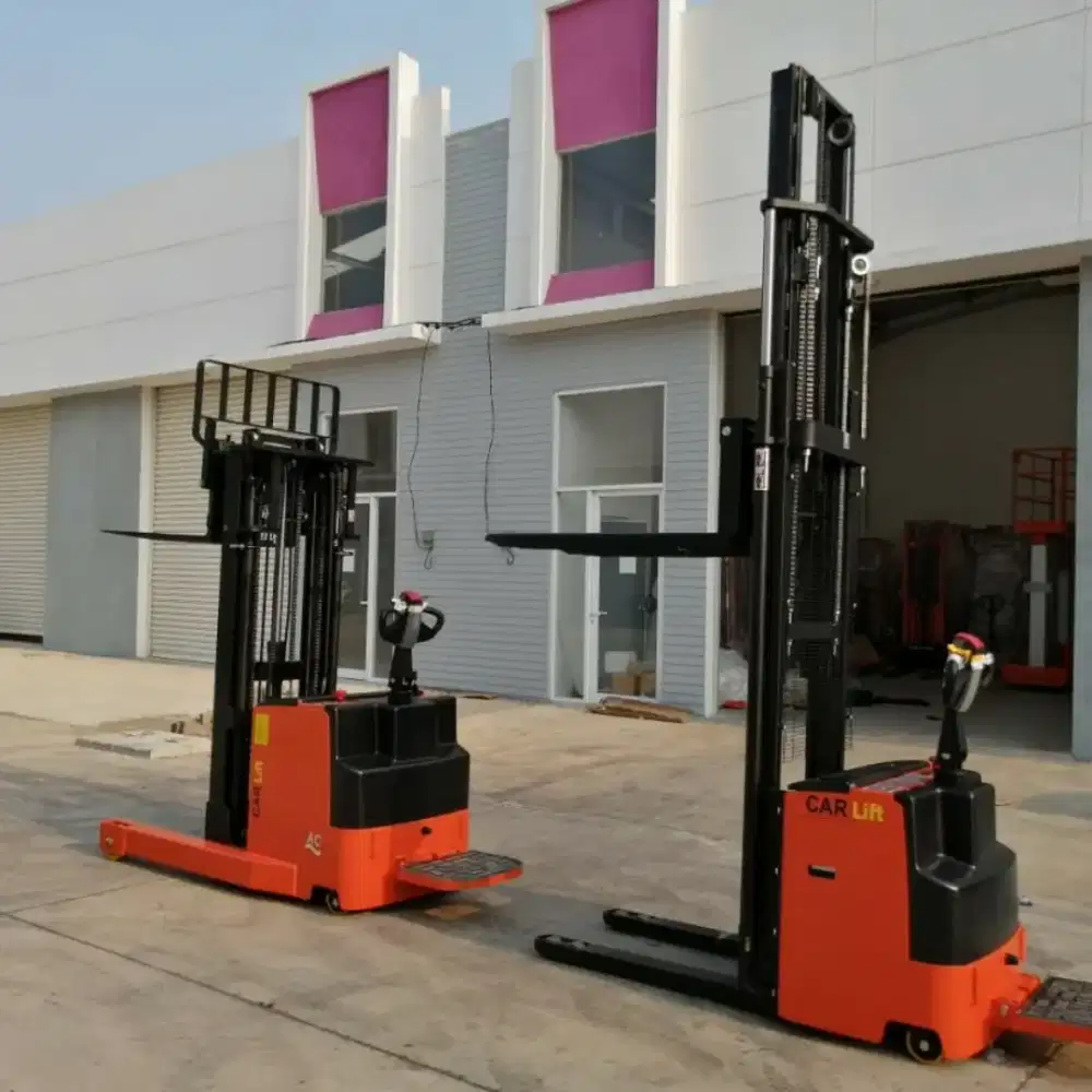 Dealer Forklift Hand Stacker Full Electric Kapasitas 1.5 Ton dan 2 Ton