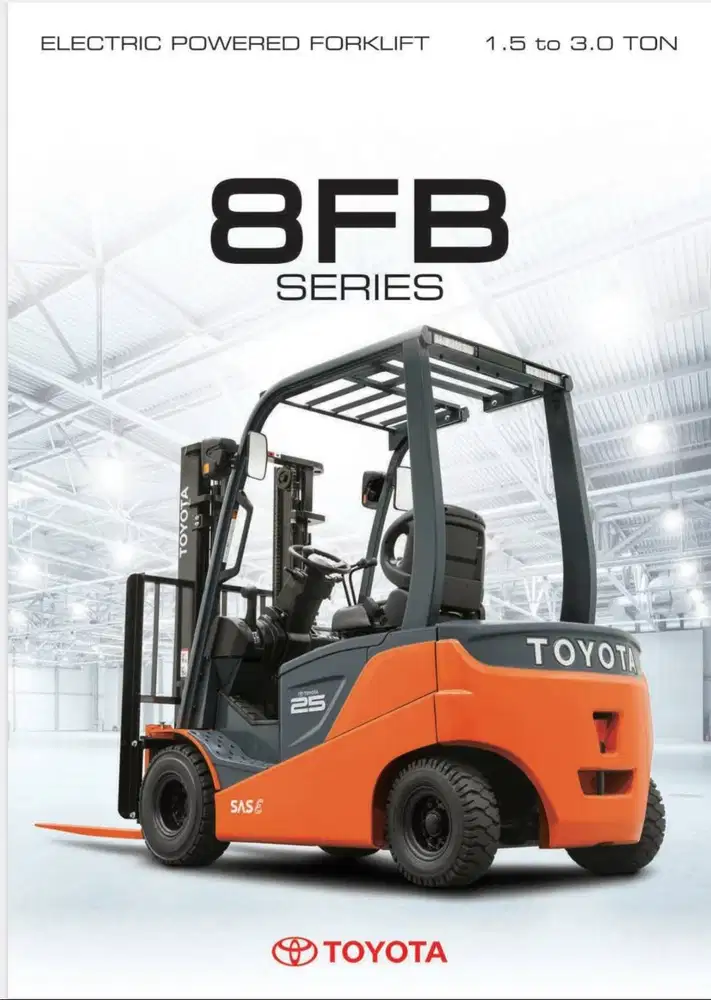 FORKLIFT TOYOTA ELECTRIC POWERED