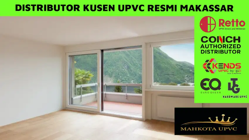 harga pintu jendela upvc kaca Makassar