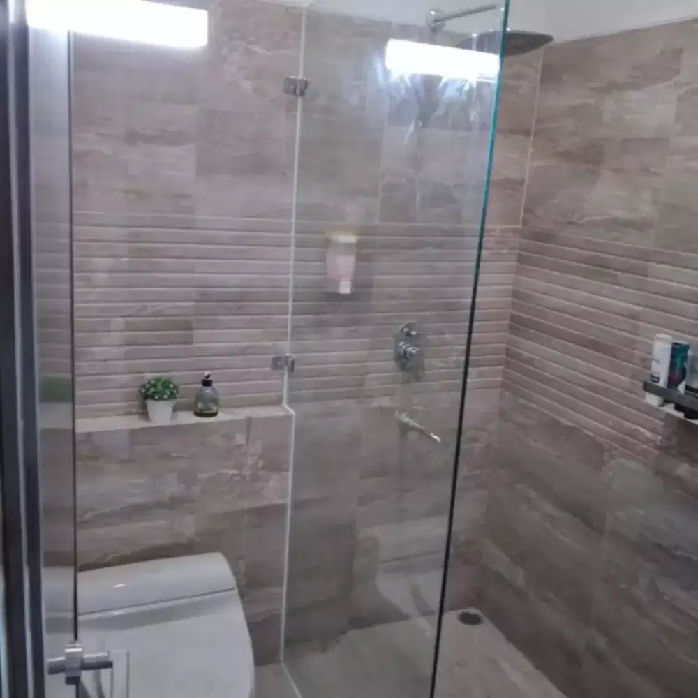 Skat shower untuk kaca tempered