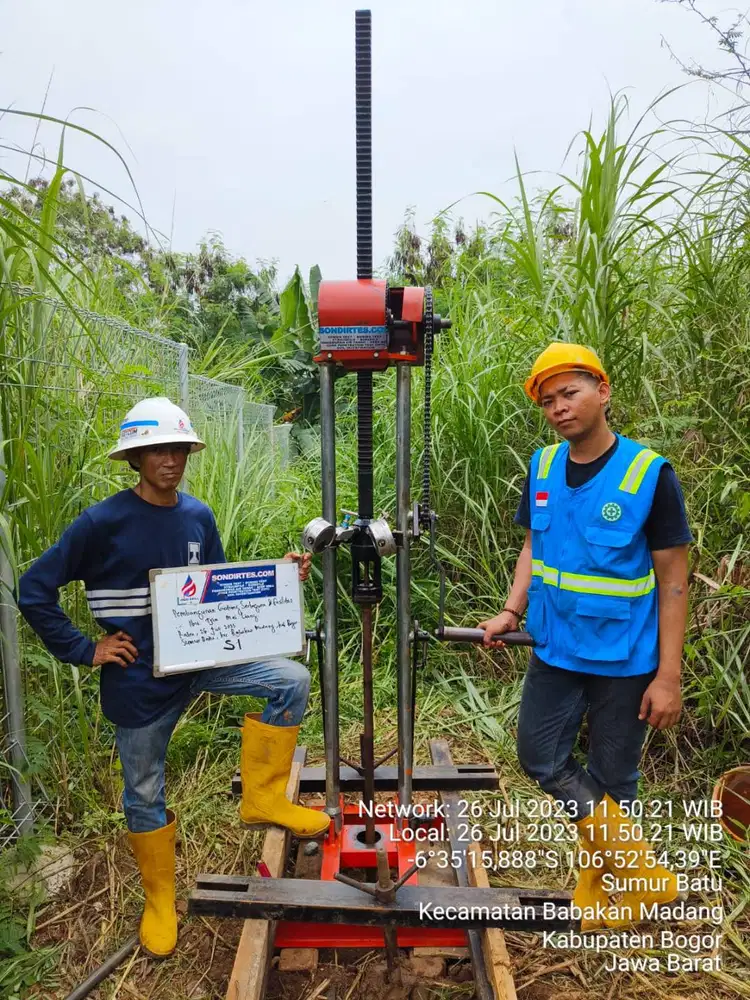 Jasa sondir test untuk imb dan lainnya