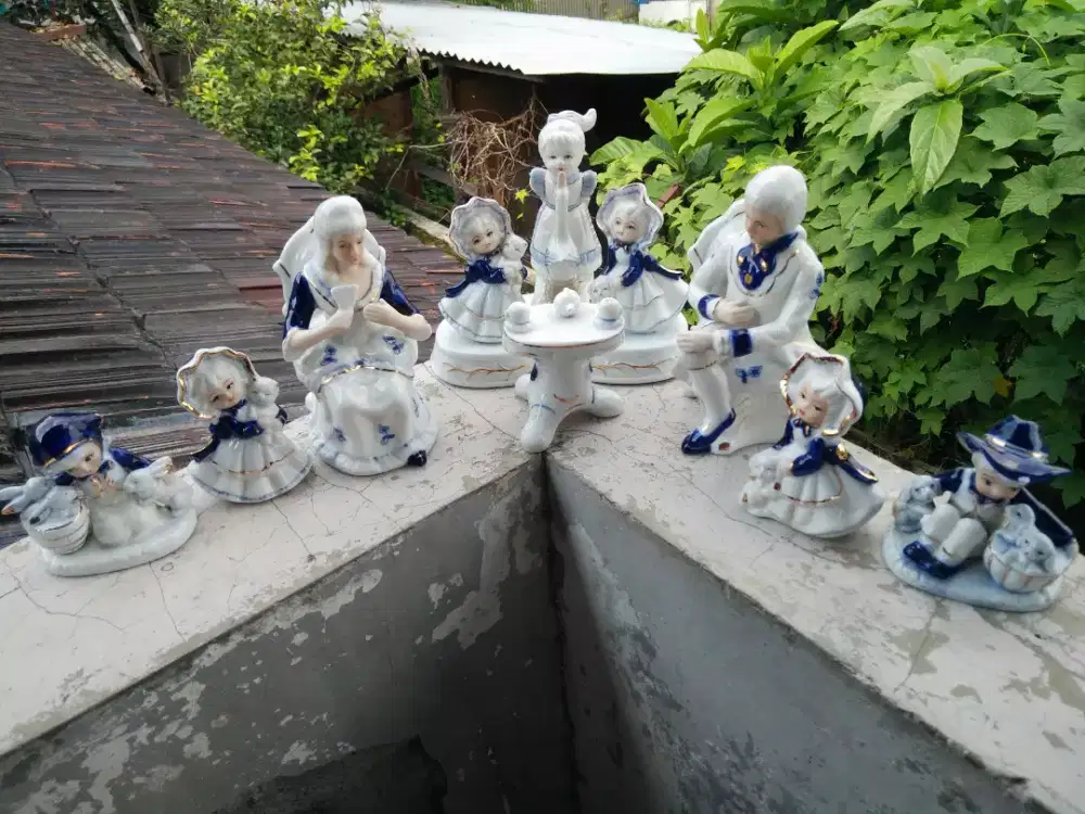 Pajangan mini keramik fulset belanda