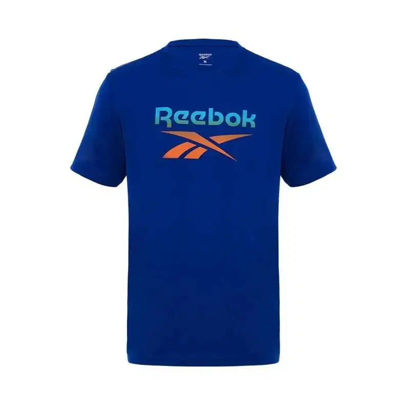 Reebok Men Running Tee Men's T-shirt - Navy size M