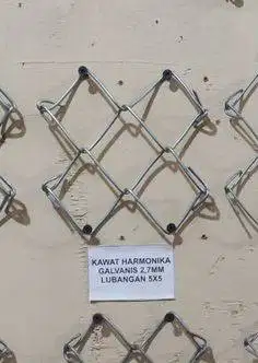 kawat harmonika galvanise murah