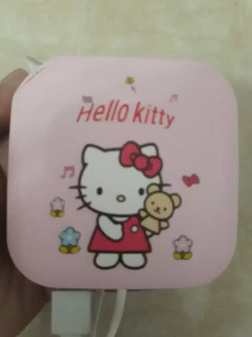 Powerbank karakter kitty imut bgt