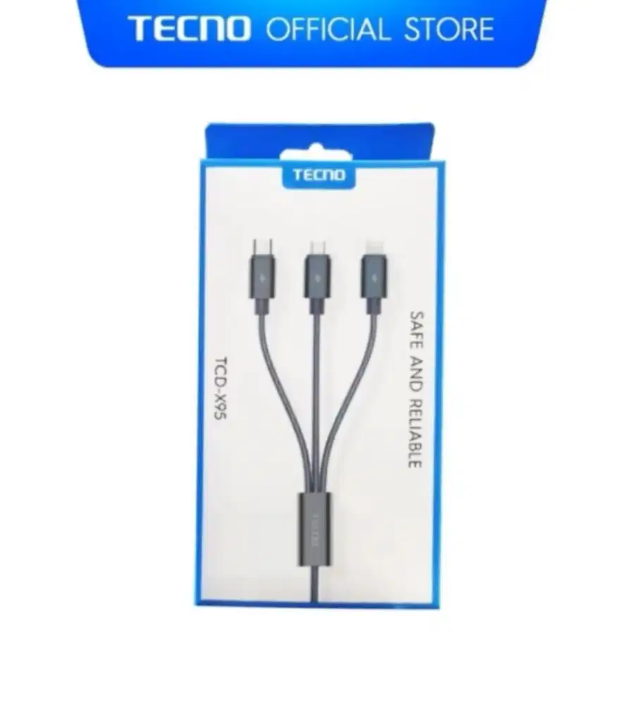 kabel casan 3 in 1 tecno tcd-x95
