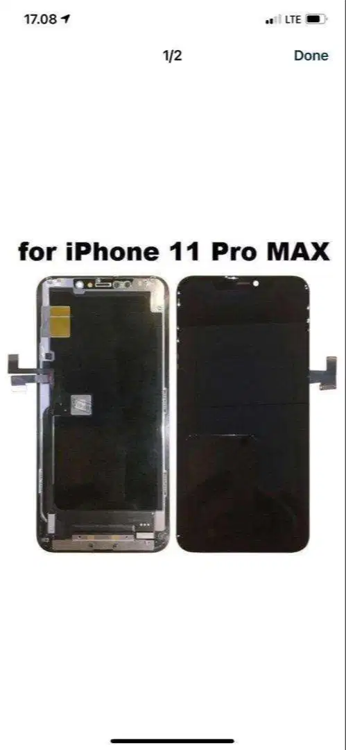 LCD iPhone 11 Pro max ori apple iBox ,copotan BERGARANSI yang kembali