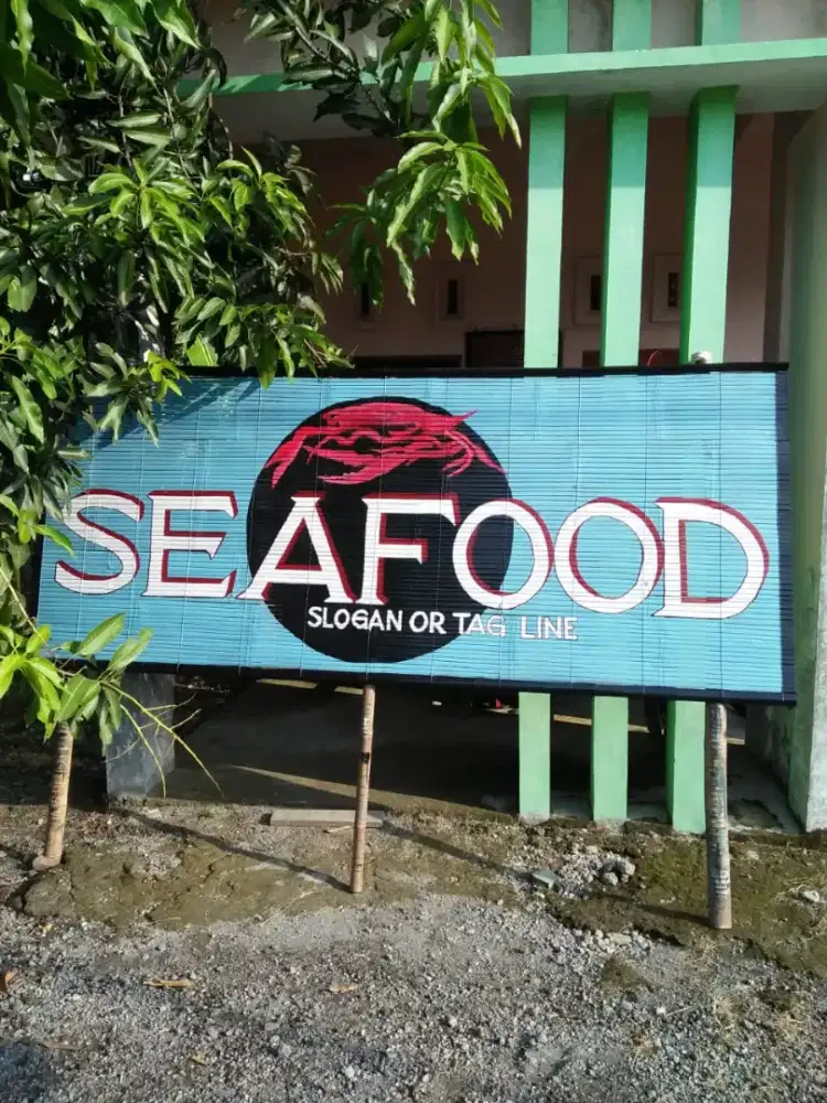 Tirai bambu wulung kulitan