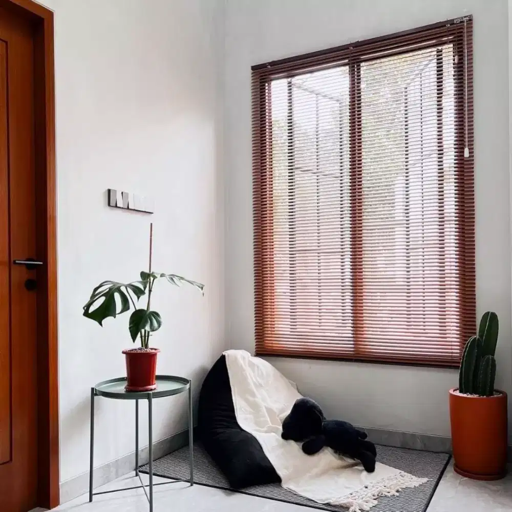 Tirai Kayu Minimalis | Wooden Blinds Stick