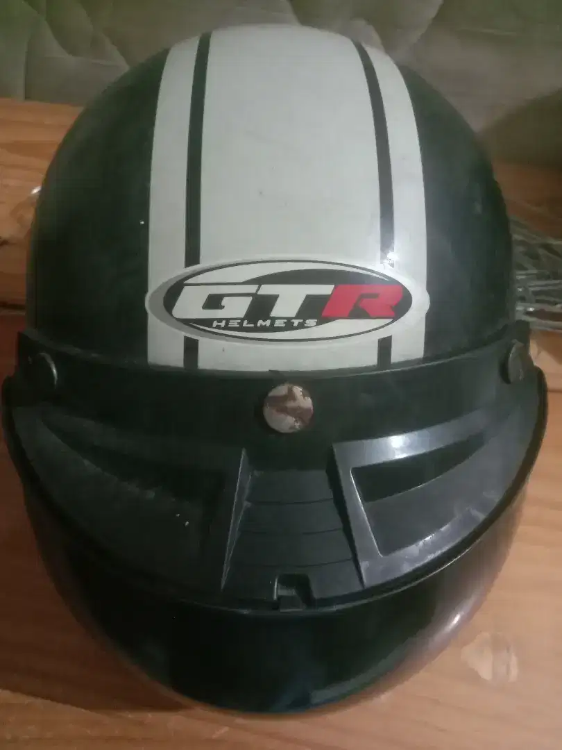 HELM RETRO GTR HITAM