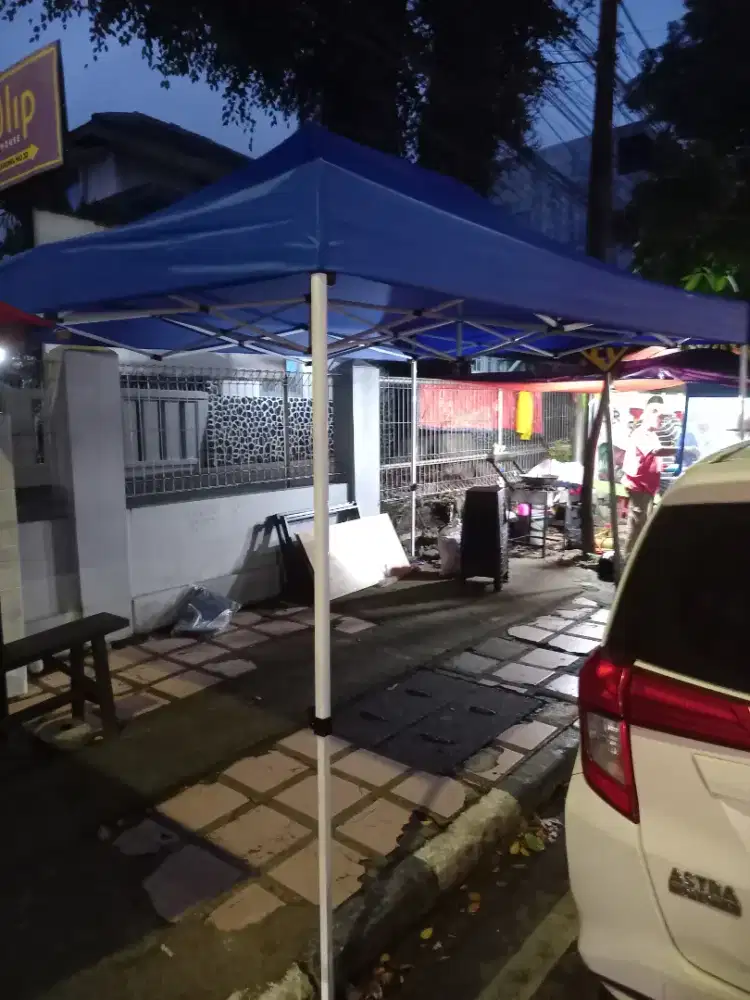 Tenda lipat  praktis jual sewa