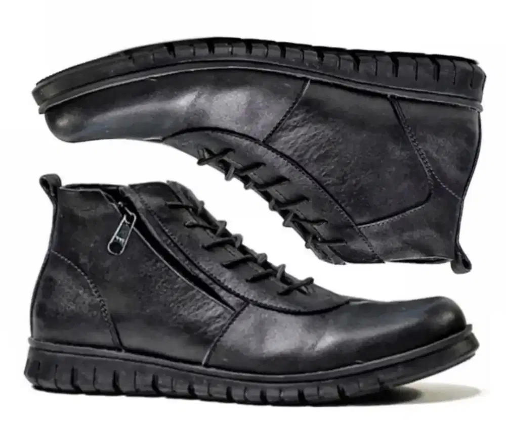 Ready sepatu kulit asli original bandung handmade