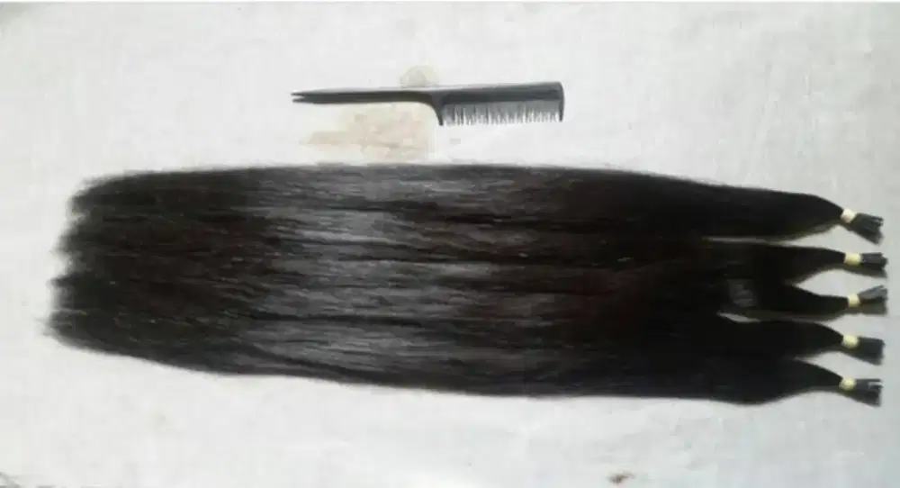 Sambung rambut/hair extension 100% rambut asli