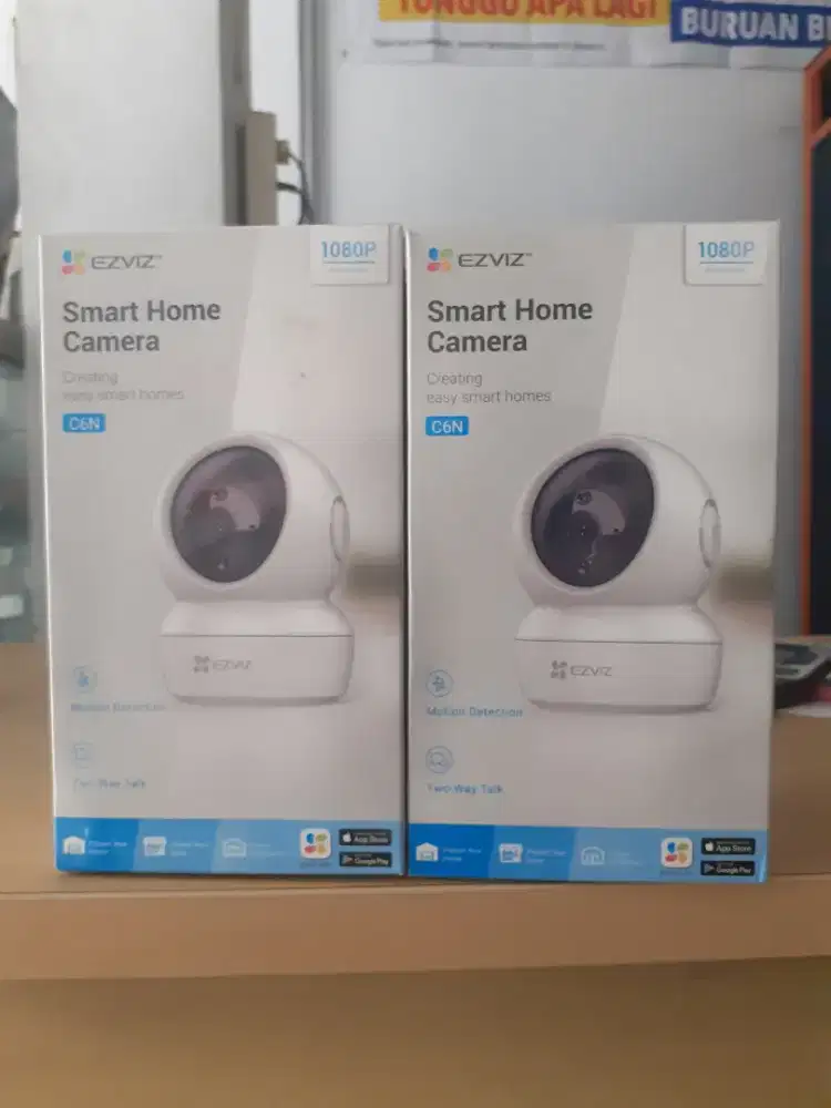Kamera cctv merk ezviz c6n bonus microsd 64 gb