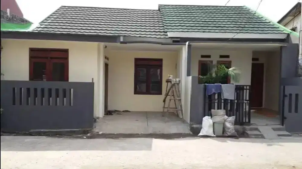DIJUAL unit rumah pabuaran asri cilodong, bisa diubah jd lahan parkir!