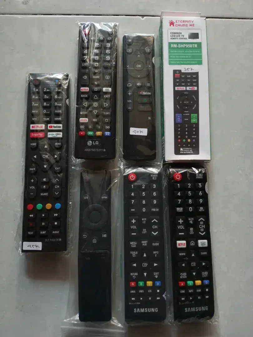 Remote smart tv