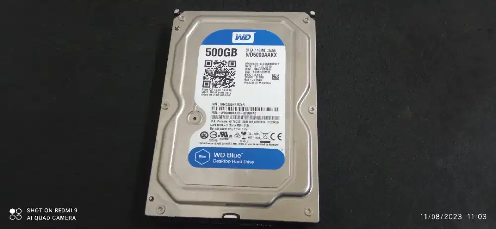 Jual Harddisk WD 500 GB