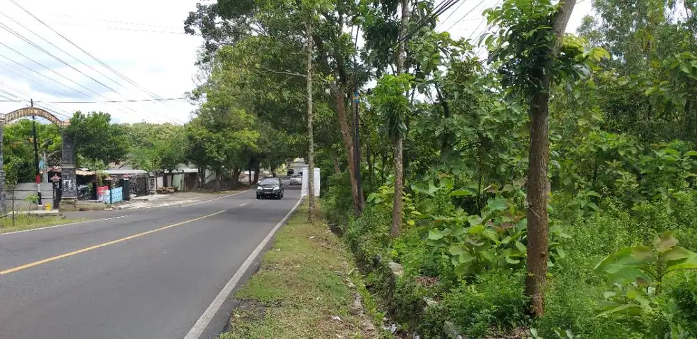 Dijual Tanah Istimewa di Jalan Utama Wonosari 1500m² (Harga nego)