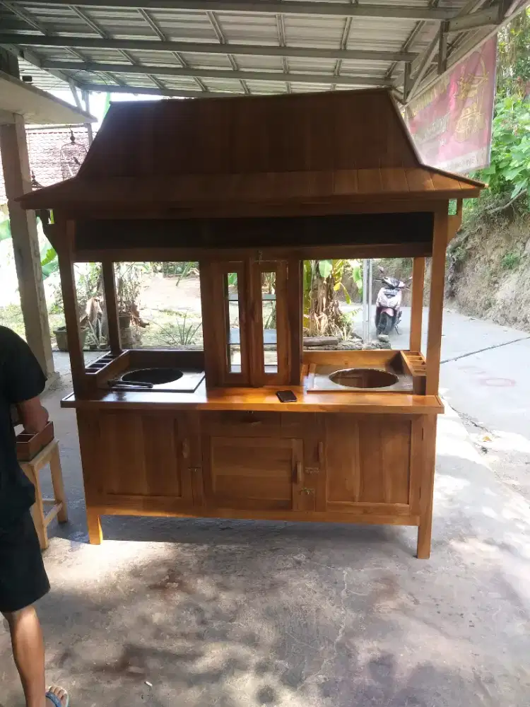 Gerobak usaha dan angkringan