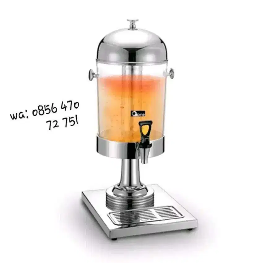 Dispenser Subron Decanter Wadah Jus Juicer Bucket StainlessOx 715