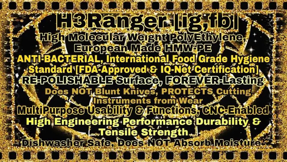 Talenan Tebal Hijau Anti Bacterial HDPE 500 5x22x33cm Buatan Eropa