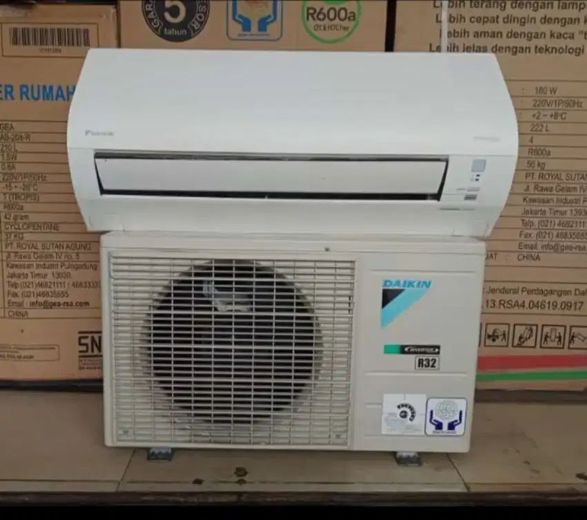 AC DAIKIN  inverter R32 & R410A MESIN ORI SIAP KIRIM DAN PASANG