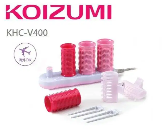 Koizumi Multi Voltage(100V~240V) HotHairCurler [Volumy Curl] KHC-V400P